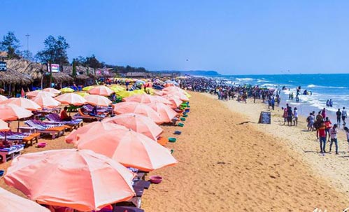 ieff Goa tour:Calangute Beach