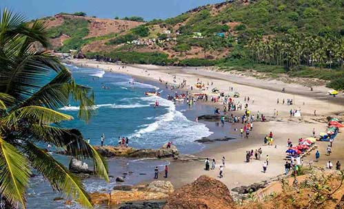 ieff Goa tour:Vagator Beach