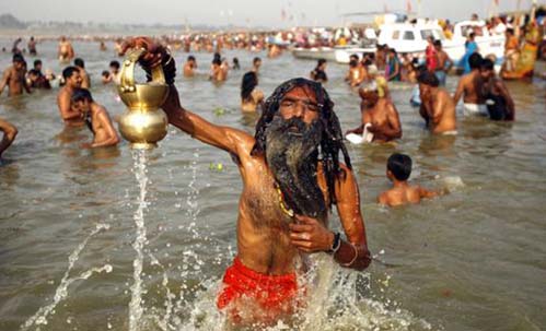 IEFF UP Tour:Dip in Ganga